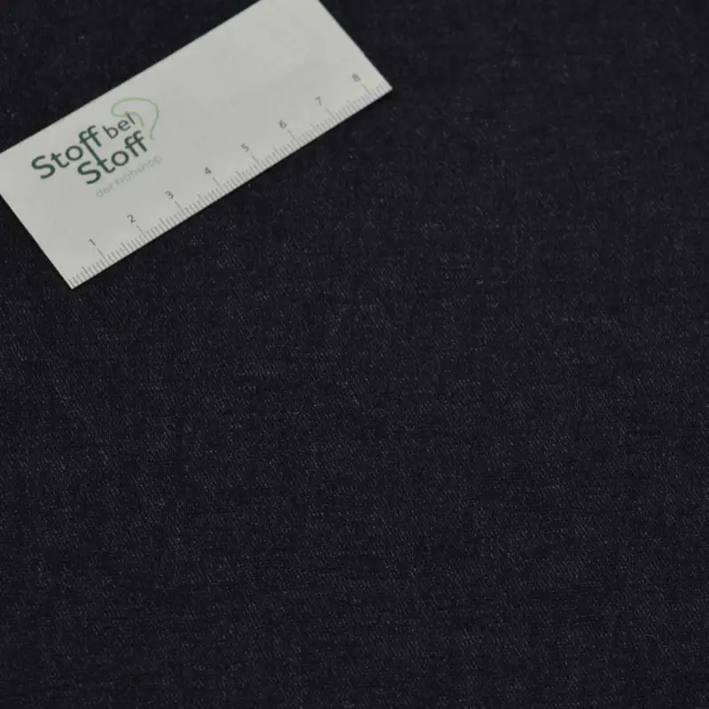 Romanit-Jersey melange in Schwarz 1001 Schneller Versand